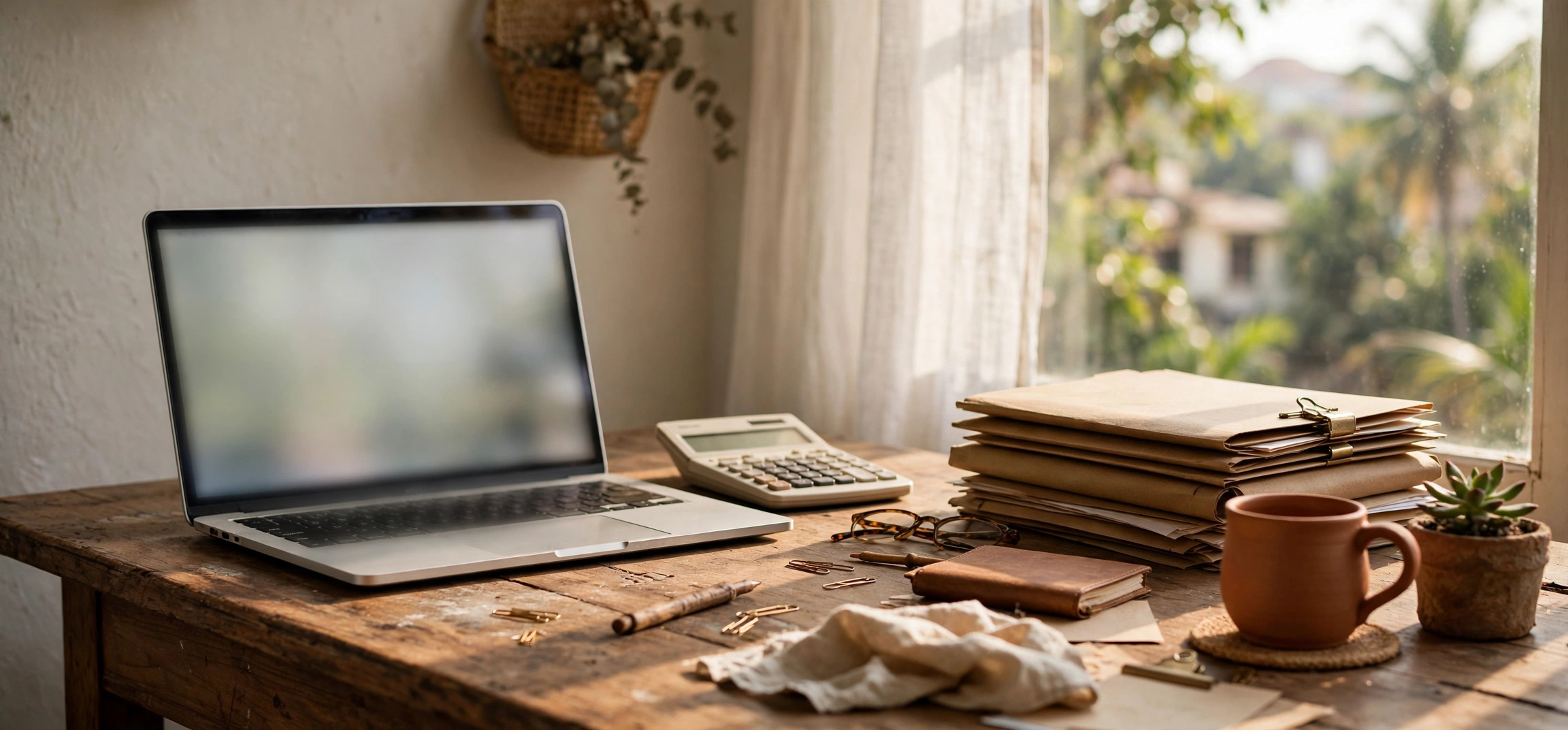 Indian freelancer reviewing GST registration documents for freelance income