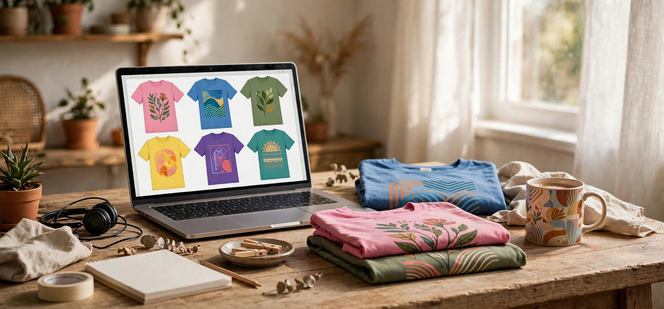 How to start a print on demand business with no money using free platforms and tools