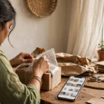 Beginner running a zero-investment Meesho reselling business from home in India